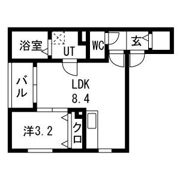 DEVELD本陣の間取り画像
