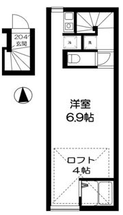 アプリコットの間取り画像
