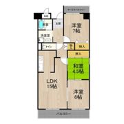 グランデパイースの間取り画像