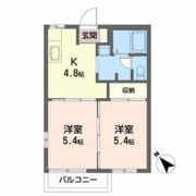 フレグランス・ドミールの間取り画像