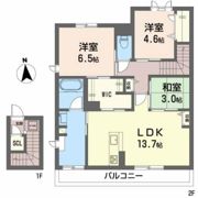 シャーメゾン樹の間取り画像