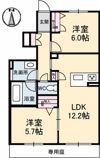 Livable Sunny Flatの間取り画像