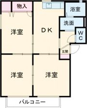 アーバン21 A棟の間取り画像