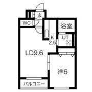 クラリス澄川の間取り画像