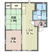 メゾン パークス Ⅱの間取り画像