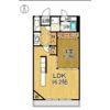 コーポニュー中川の間取り画像