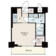 S-RESIDENCE木場flusparkの間取り画像