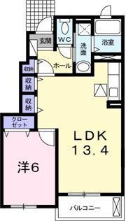 ハーベスト リゾートの間取り画像
