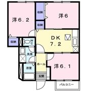 ファミール松葉の間取り画像