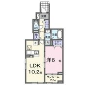 T＆Kの間取り画像