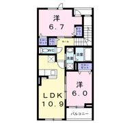 T＆Kの間取り画像