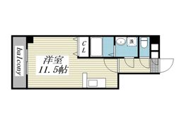 M CHATELET IZUMI CHUOの間取り画像