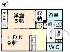 ブランネージュの間取り画像