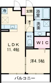 カメリア殿ケ谷の間取り画像