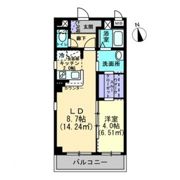 アパートメントS太田下町の間取り画像