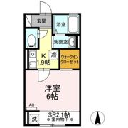 プレザントヒルズ Bの間取り画像