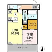 セレスティア岐南 Eastの間取り画像