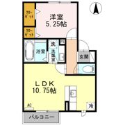 フェリスⅡの間取り画像