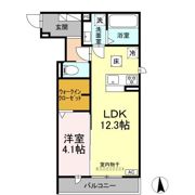 (仮称)D-ROOM中島の間取り画像