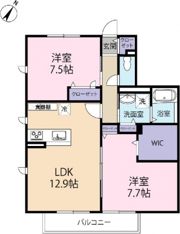パーチェの間取り画像