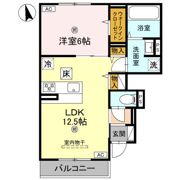 ルグラン亀山の間取り画像