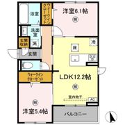 リートネージュの間取り画像