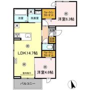 リートネージュの間取り画像