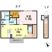 エスポワール モモの間取り画像