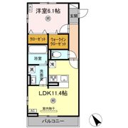 D-ROOM柊の間取り画像