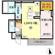 セントラル姶良の間取り画像