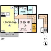 セントラル姶良の間取り画像