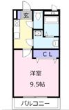 メゾンモンマルトル2の間取り画像