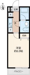 vinosity 勝田台の間取り画像