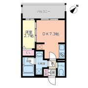 ヴィラージュ博多ステーションの間取り画像