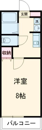 ジュネス久居の間取り画像
