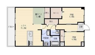 ヴィーブル東若林の間取り画像