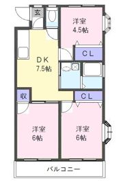 ラピス桜橋の間取り画像