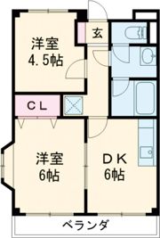 リンピア桜橋の間取り画像