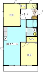 サンメゾンの間取り画像