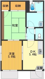 ツインハイムBの間取り画像