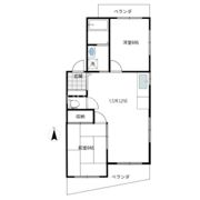 アリーナ中妻の間取り画像