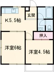 メゾン坂下の間取り画像