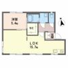 フレグランス上町の間取り画像
