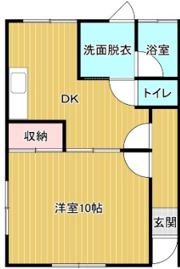 コーポひまわりの間取り画像