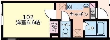 グロース淵野辺の間取り画像
