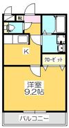 マリベール山北の間取り画像