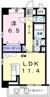 西舞子壱番館の間取り画像