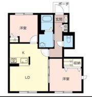 パルテール・加古川Bの間取り画像