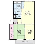 パールハイツAの間取り画像