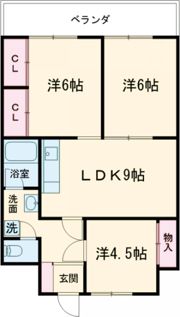 延命寺マンションの間取り画像